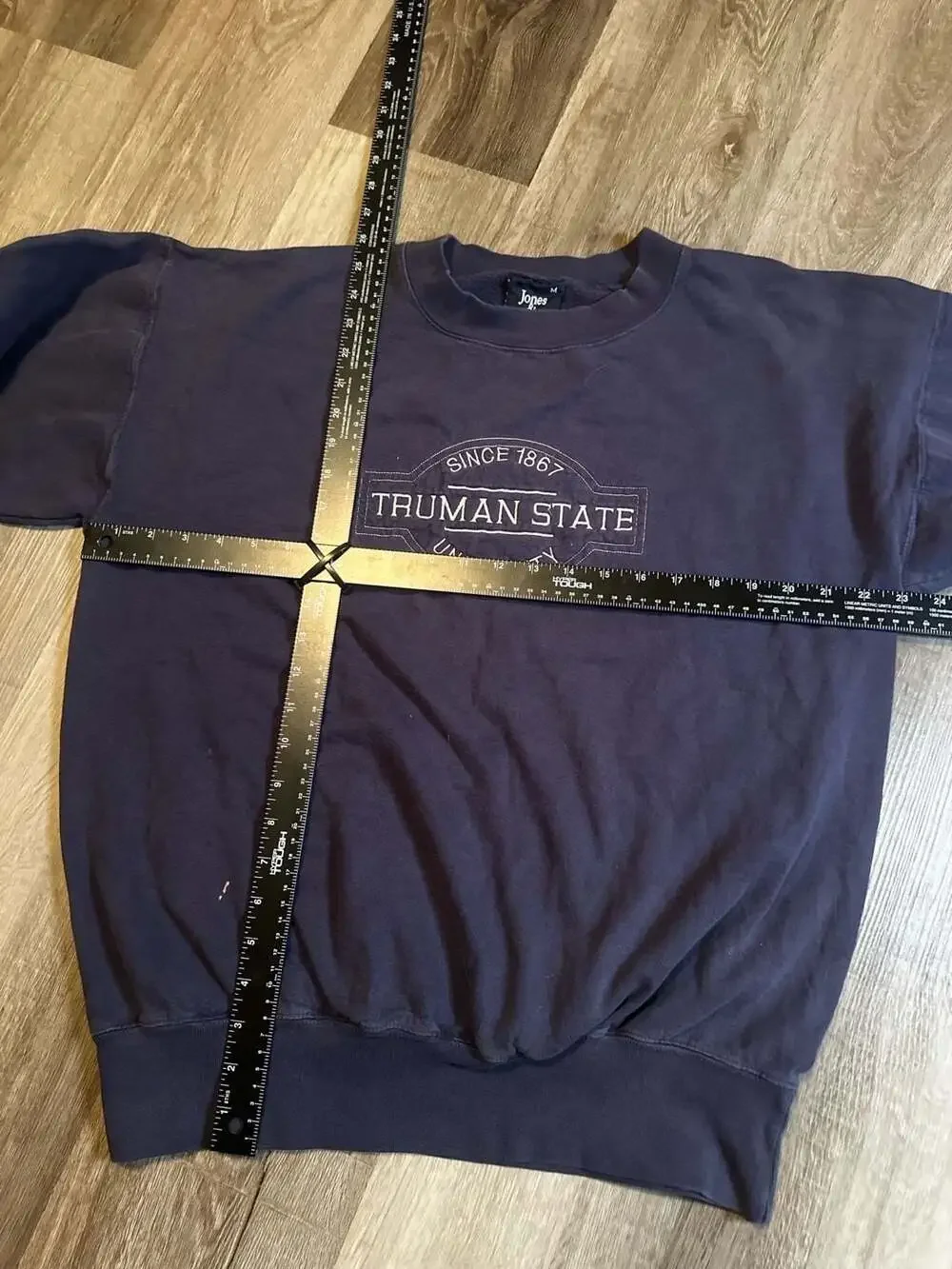 Vintage Truman State University Navy Blue Crewneck Sweatshirt Size Medium